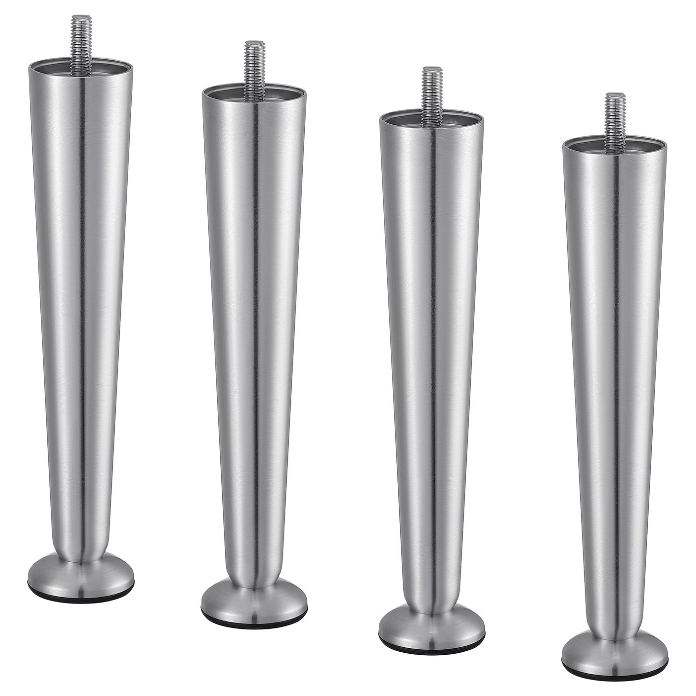 ABBORRÅSEN ben, rostfritt stål, 20 cm - IKEA