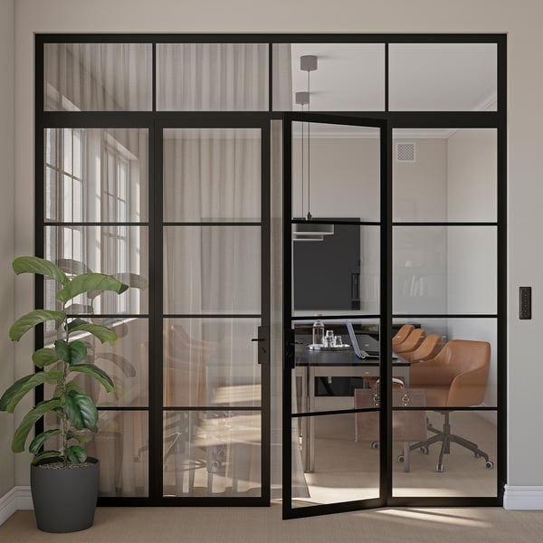 ÄNGSFRYLE Skir gardin, 1 längd, beige/med veckband, 300x350 cm