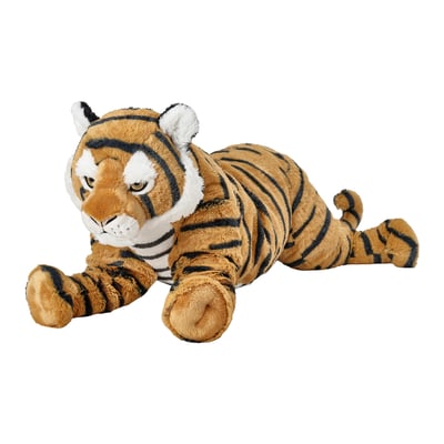 ALPTALL Mjukleksak, bengalisk tiger/randig ljusorange, 60 cm