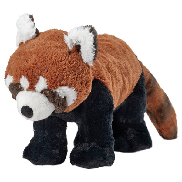 ALPTALL Mjukleksak, röd panda, 36 cm