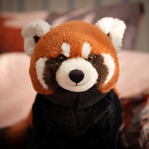 ALPTALL Mjukleksak, röd panda, 36 cm