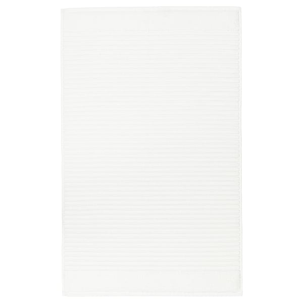 ALSTERN Badrumsmatta - vit 50x80 cm