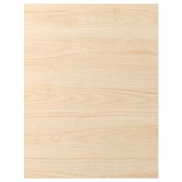 ASKERSUND Täcksida - ljus askmönstrad 62x80 cm