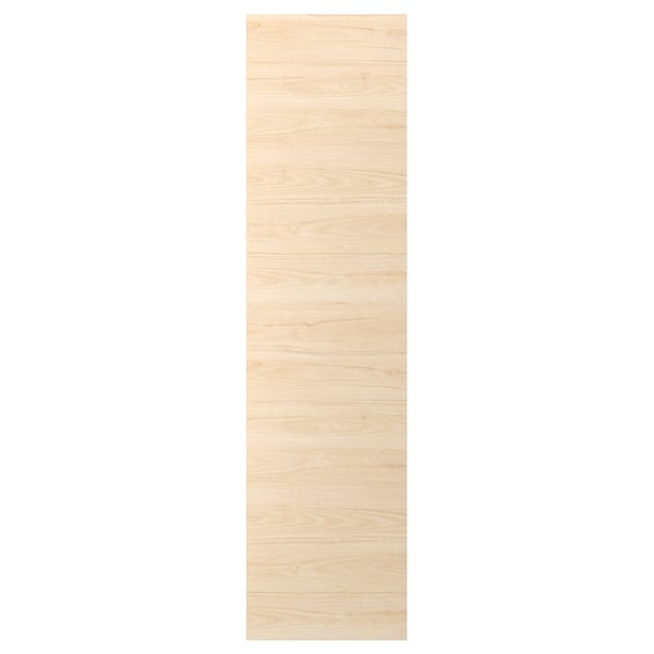 ASKERSUND Täcksida - ljus askmönstrad 62x240 cm