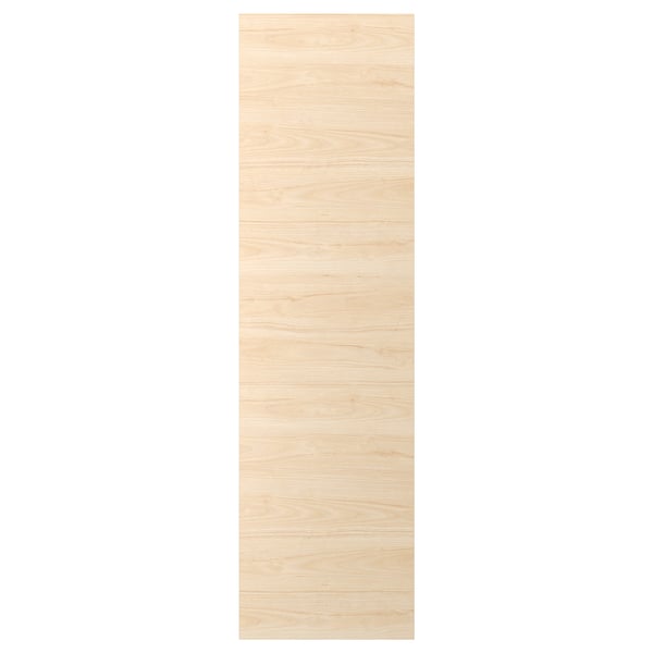 ASKERSUND Täcksida - ljus askmönstrad 62x220 cm