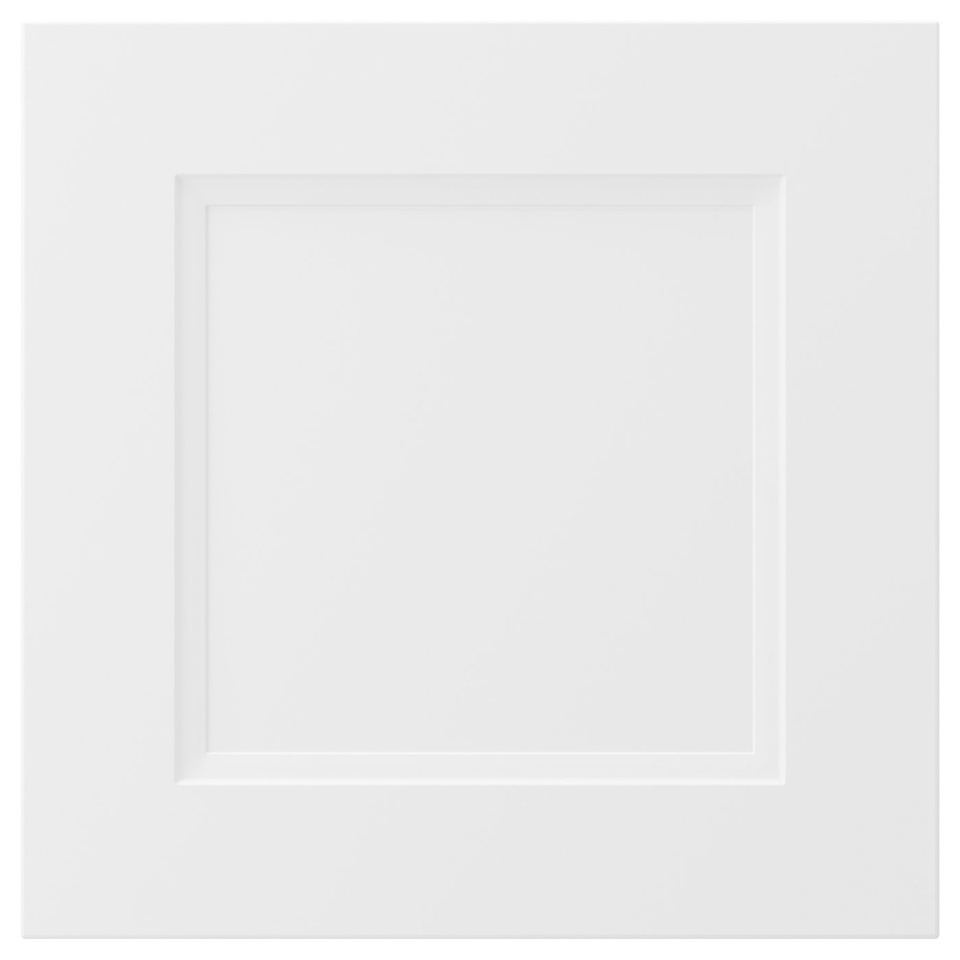 IKEA AXSTAD dörr, matt vit, 40x40 cm