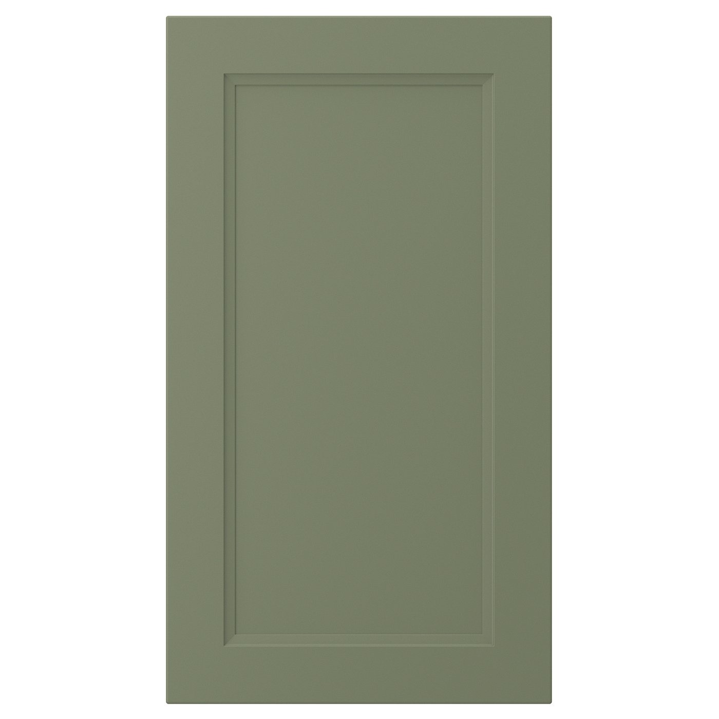 IKEA AXSTAD front för diskmaskin, grågrön, 45x80 cm