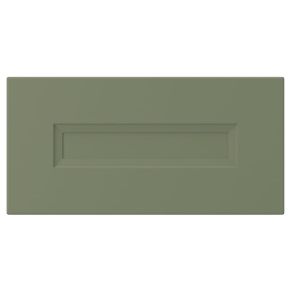 AXSTAD Lådfront - grågrön 40x20 cm