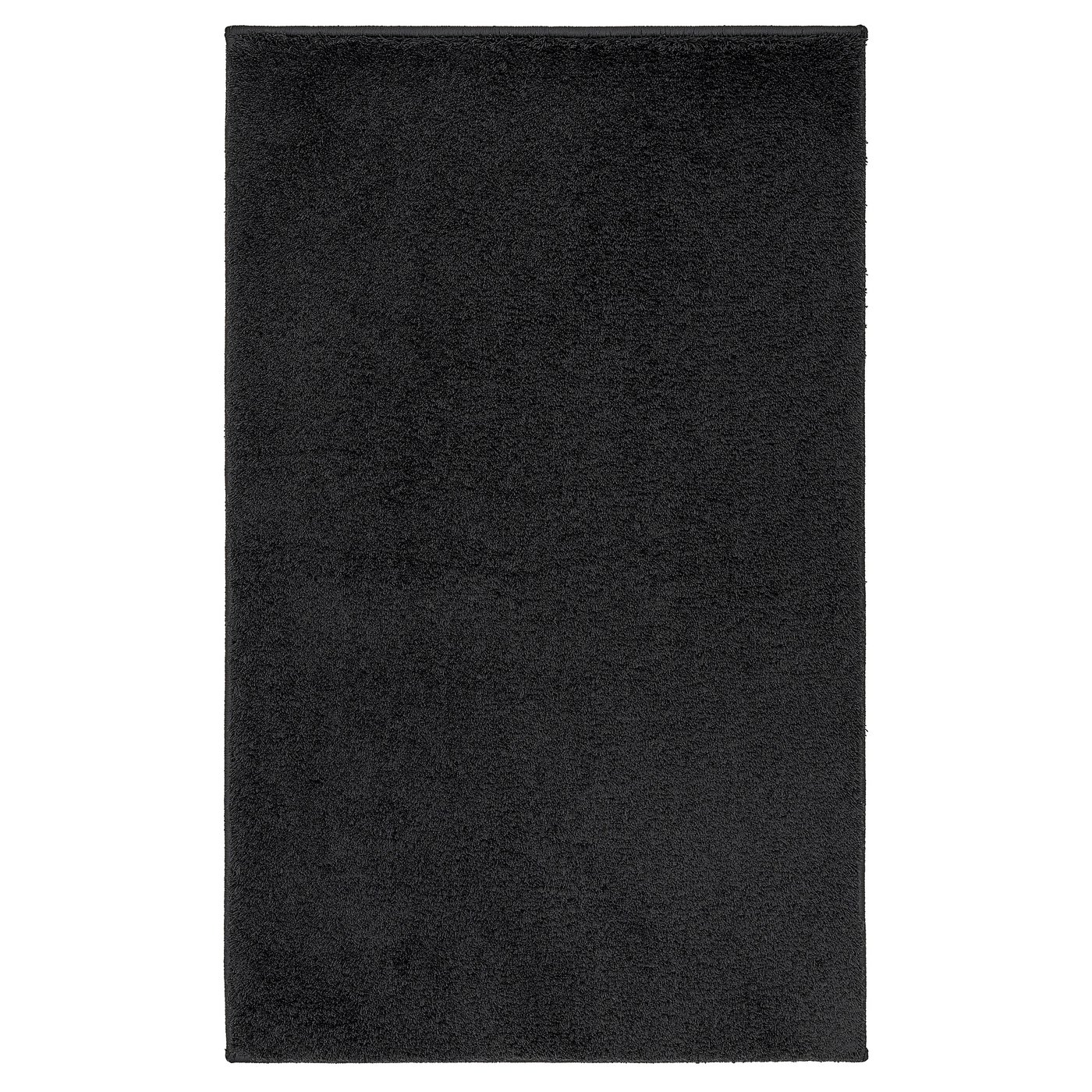 IKEA BACKMÅRA badrumsmatta, svart, 50x80 cm