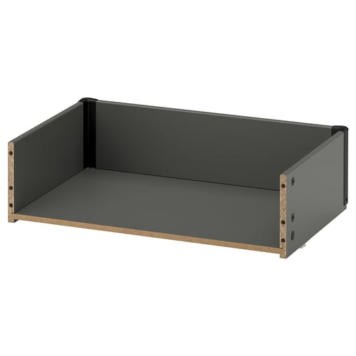 BESTÅ Lådstomme - mörkgrå 60x15x40 cm
