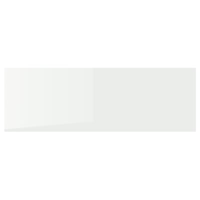 Topppanel i vitt glas, rektangulär, elegant, hållbar.