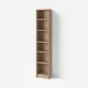 BILLY Bokhylla, ekmönstrad, 40x28x202 cm