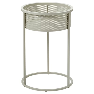 BLÅKRÅKA Piedestal, inom-/utomhus/ljust gråbeige, 54 cm