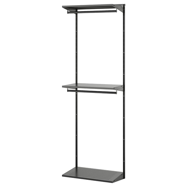 BOAXEL Garderobskombination - antracit 62x40x201 cm