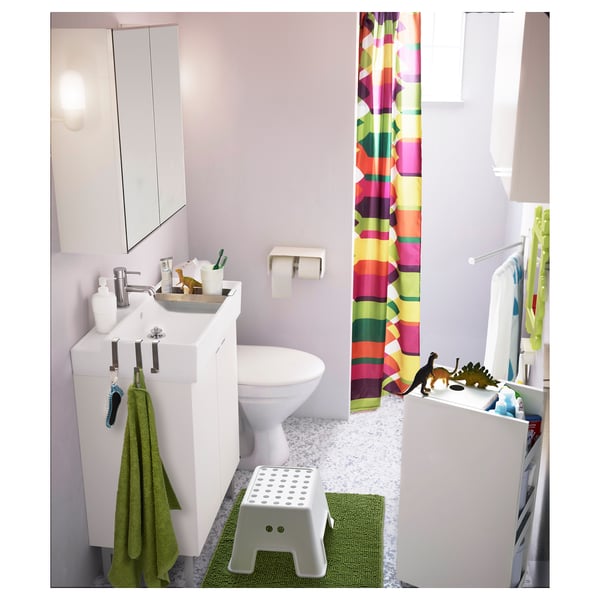 Bolmen Badrumspall Vit Ikea