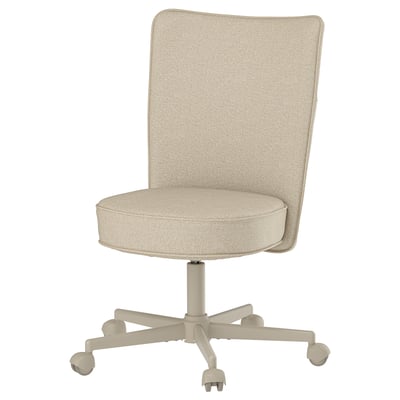 BRYTNING Skrivbordsstol, Naggen beige