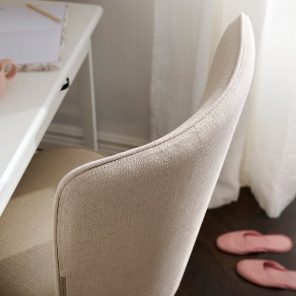 BRYTNING Skrivbordsstol, Naggen beige