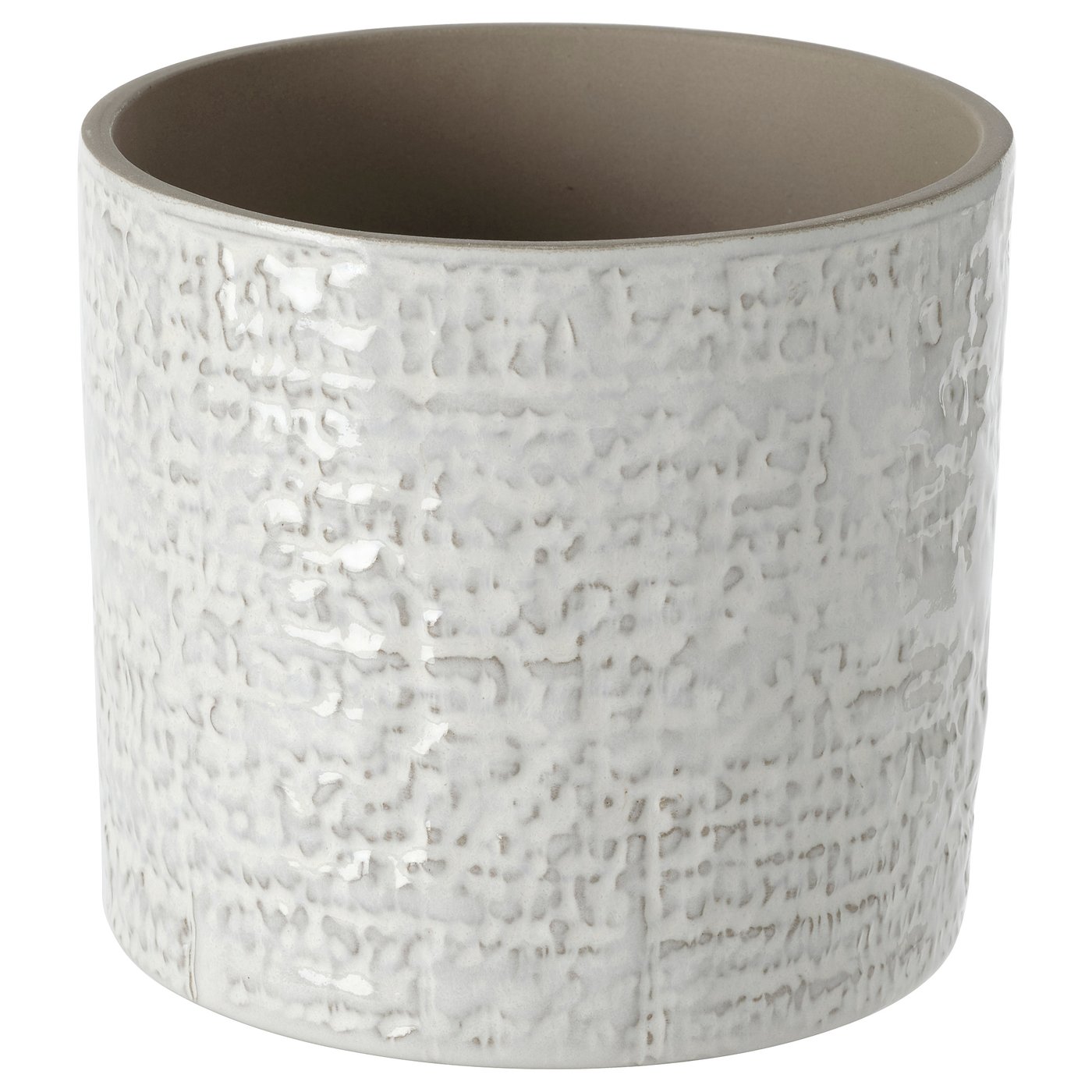 IKEA CHIAFRÖN kruka, inom-/utomhus vit, 12 cm