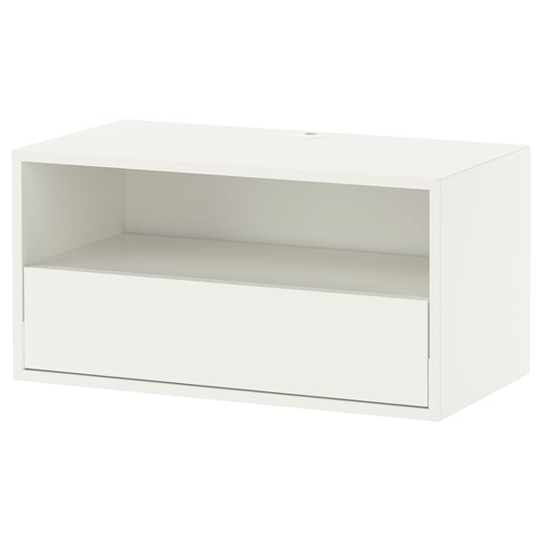 EKET Mediahylla - vit 70x35x35 cm