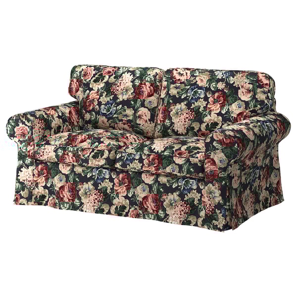 EKTORP Klädsel 2sits soffa Lingbo flerfärgad IKEA