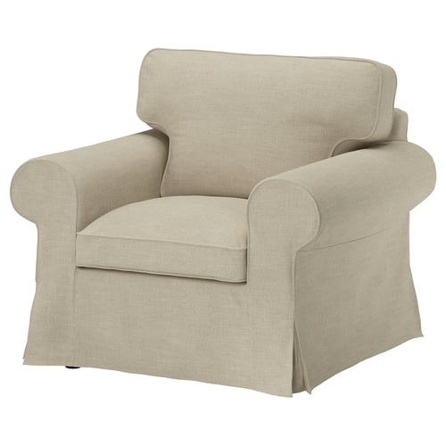 EKTORP Klädsel till fåtölj, Hemmesta ljusbeige