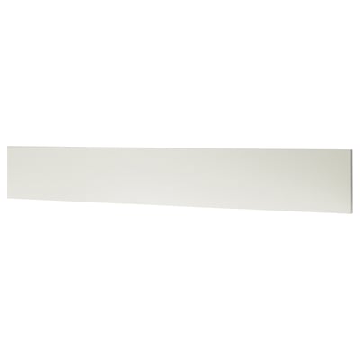 FAKTUM vit rektangulär möbelsockel, melaminfinish.