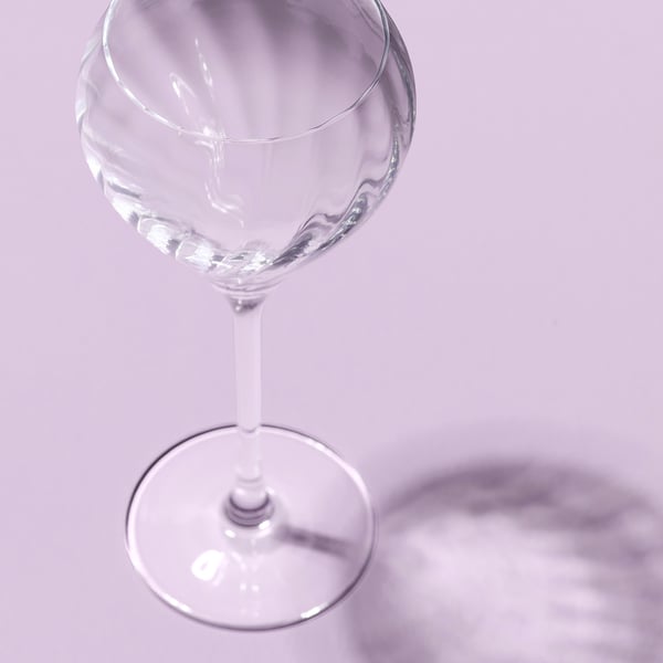 FJÄLLUGGLA Champagneglas, klarglas, 23 cl