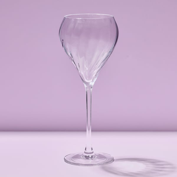 FJÄLLUGGLA Champagneglas, klarglas, 23 cl