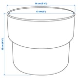 Illustration med mått för produkten: FÖRENLIG.