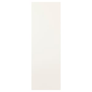 En FONNES-dörr i vit färg, rektangulär form och enkel design för platsa-förvaring.