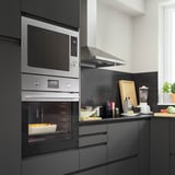 FRILLESBO Varmluftsugn, pyrolytisk tillsatt ångfunktion/rostfritt stålfärg IKEA 500