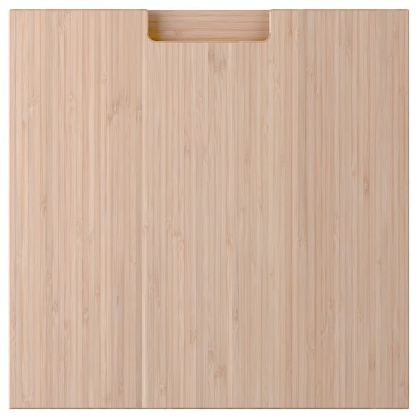 FRÖJERED Lådfront - ljus bambu 40x40 cm