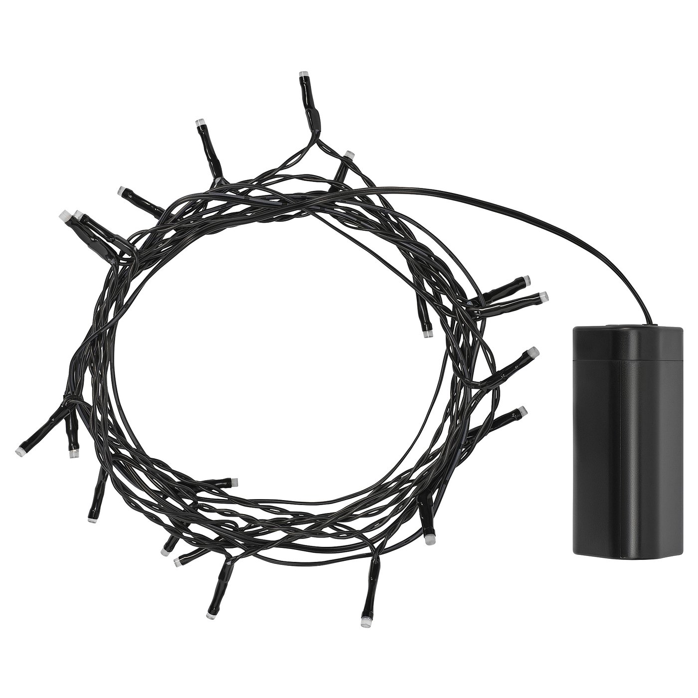 IKEA GETKÅL LED ljusslinga, justerbar färg batteridriven/utomhus, 4.5 m