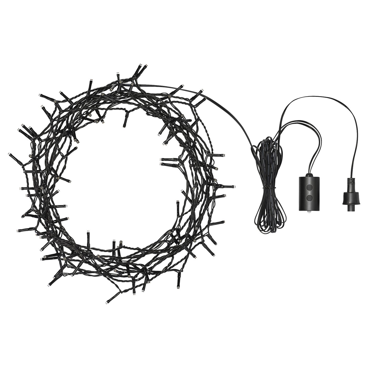IKEA GETKÅL LED ljusslinga, utomhus, 15 m