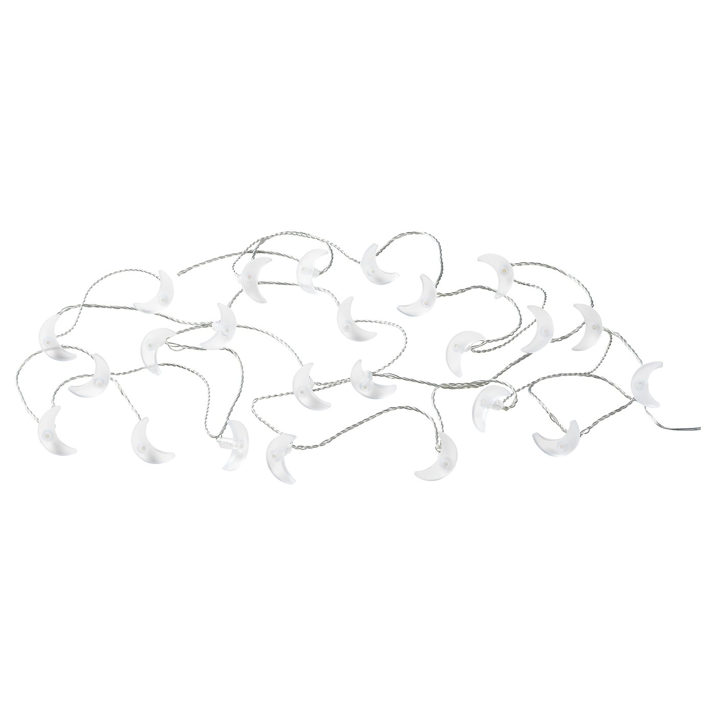 IKEA GOKVÄLLÅ LED ljusslinga med 24 ljus, inom-/utomhus varmvit