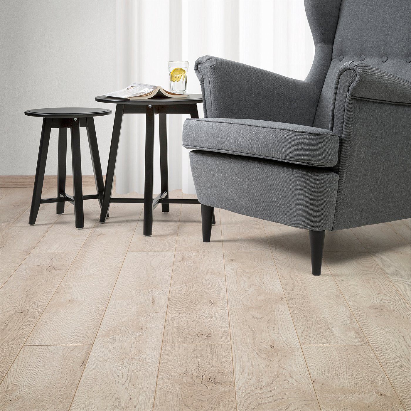 Golv Laminatgolv Ljus Ekmonstrad Ikea