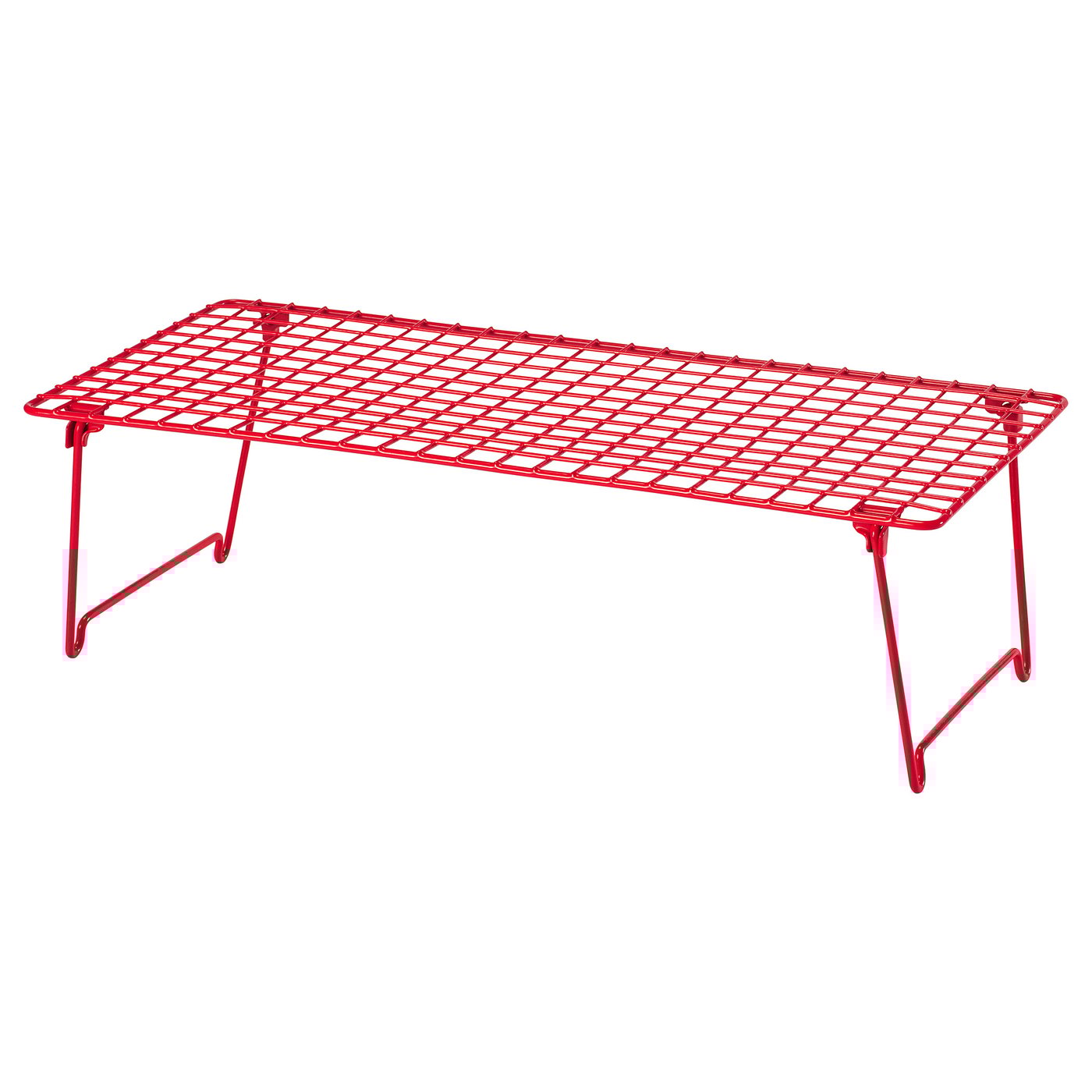 IKEA GREJIG skohylla, klarröd, 58x27x17 cm