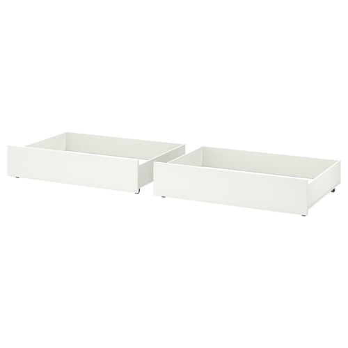 GULLABERG Sänglåda, set om 2 - vit 200 cm