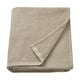 IKEA GULLDYNA-handduk, beige. Tillverkad av 50% återvunnen bomull, vikt fyrkantig form, texturerad våffelvävsdesign.
