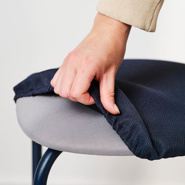 GULTARP Pall, mörkblå/Remmarn mörkblå