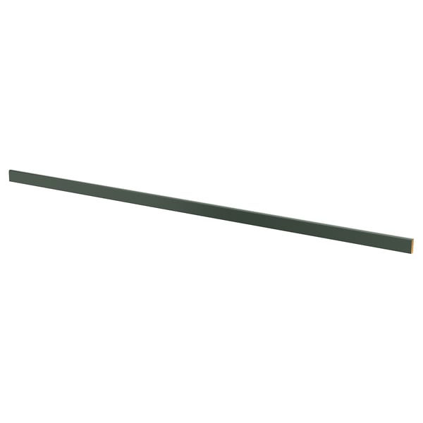 HAVSTORP Dekor/krönlist rundad - djupgrön 221 cm
