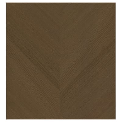 HEDEVIKEN Dörr, brun betsad ekfaner, 60x64 cm
