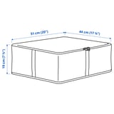 Illustration med mått för produkten: HEMMAFIXARE.