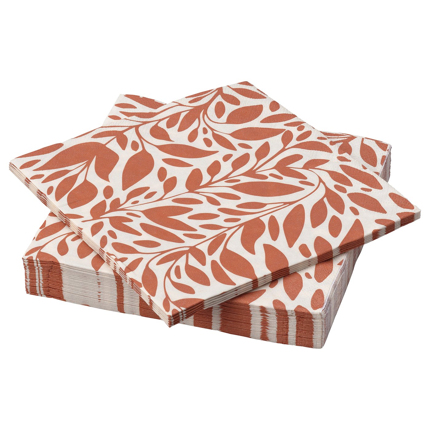 IKEA HÖSTAGILLE pappersservett, orange, 33x33 cm