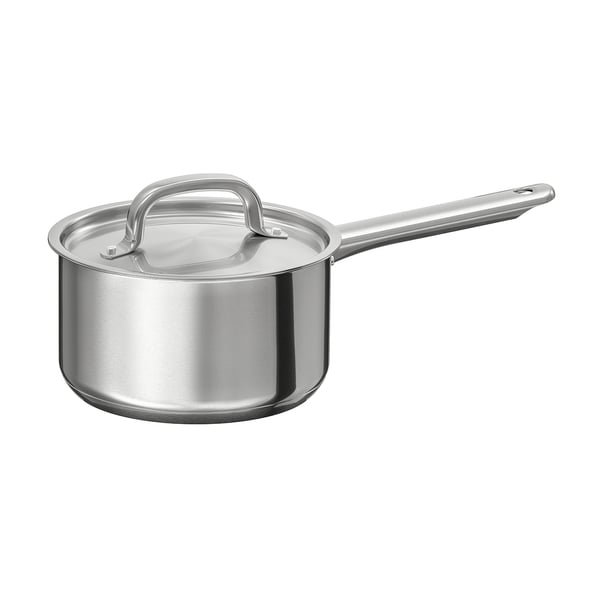 IKEA 365+ Kastrull med lock - rostfritt stål 2.0 l
