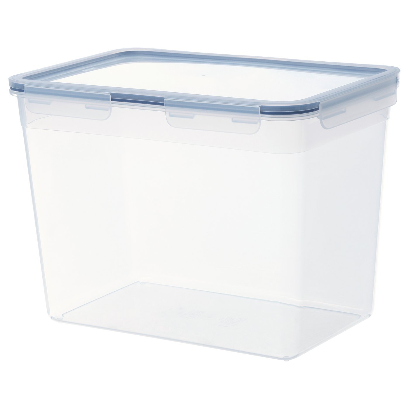 IKEA 365+ matlåda med lock, rektangulär/plast, 10.6 l