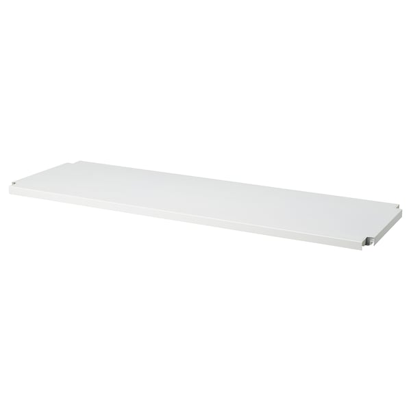 IVAR Hyllplan - vit metall 83x30 cm
