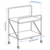 Illustration med mått för produkten: JÄRLÅSA.