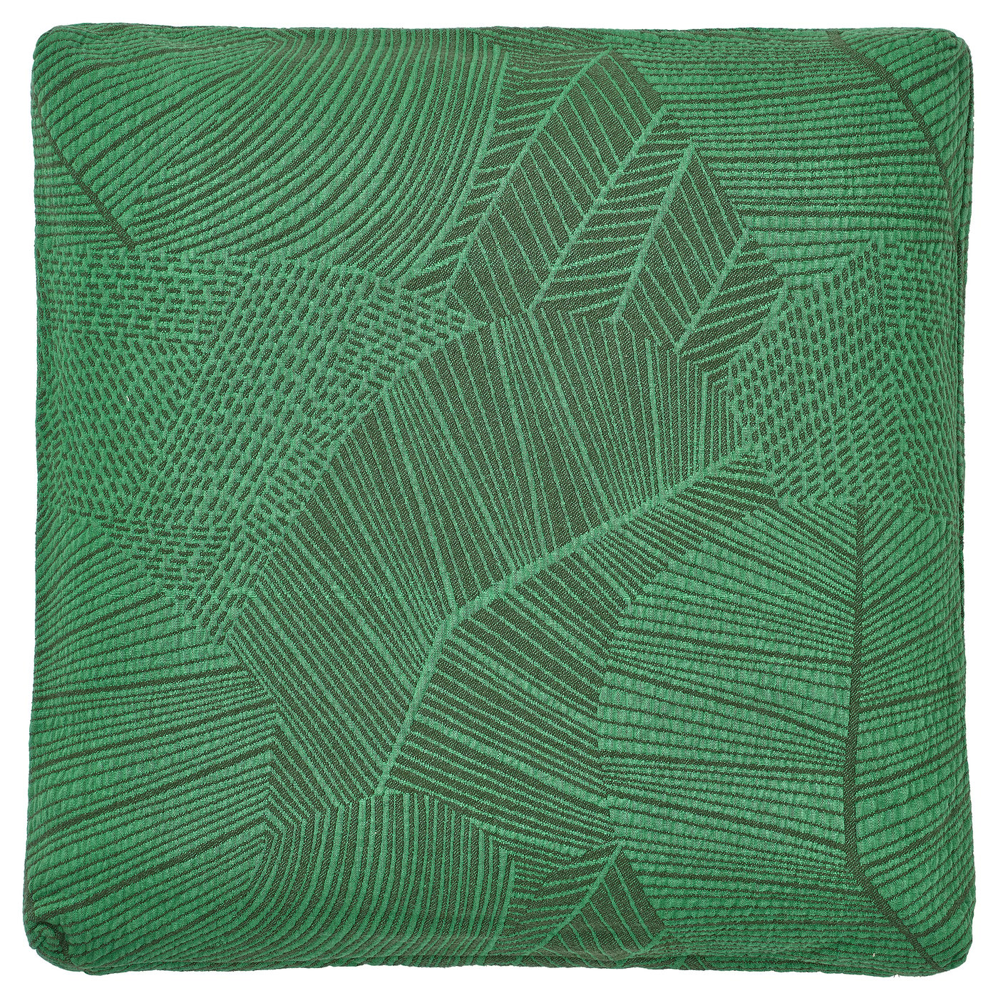 JÄTTEGRAN Kuddfodral - grön 50x50 cm
