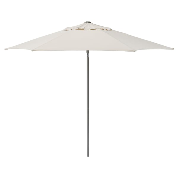 JOGGESÖ Parasoll - ljust gråbeige 300 cm